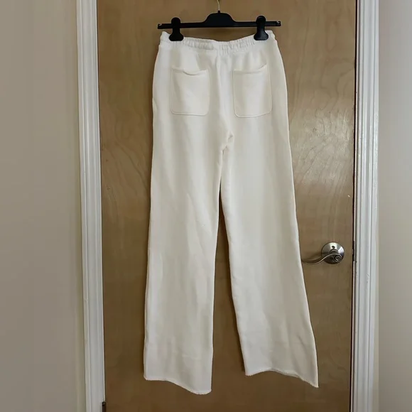 J. Crew Cream Wide Leg Pants - Picture 4 of 5